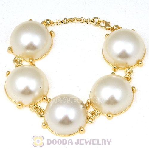 2012 Fashion Cream Pearl Bubble Bracelets Wholesale