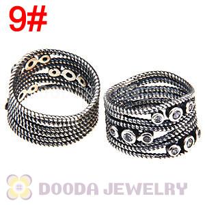 European Sterling Silver Hidden Romance Ring With White Zircon Wholesale