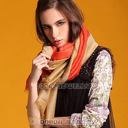 Fashion Office Lady Silk Scarves Pashmina Wool Scarf Shawls Wrap Wholesale