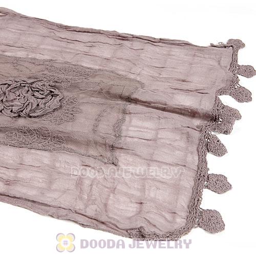 Urban Retro Tassel Cottony Scarves Pashmina Scarf Shawl For Women