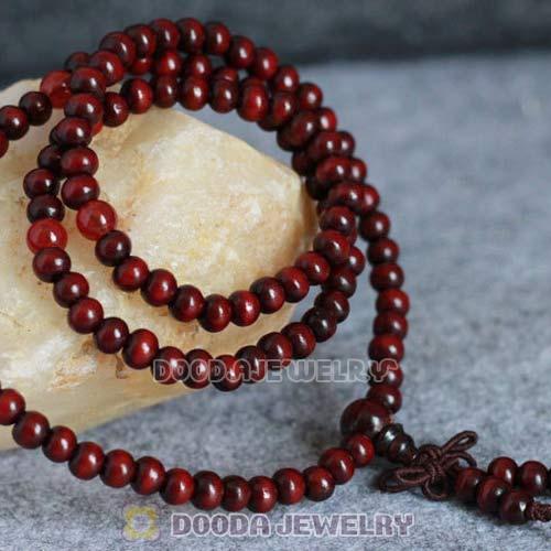 108 Pieces Wood Beads Buddhist Prayer Bracelets Wrist Mala Wholesale