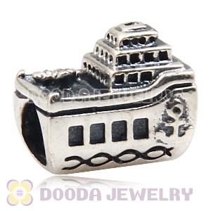 Antique Sterling Silver European All Aboard Yacht Charm Wholesale
