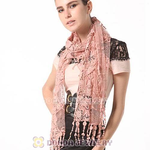 New Arrival Autumn And Winter Lace Tassel Scarves Pashmina Shawl Scarf