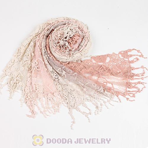 New Arrival Autumn And Winter Lace Tassel Scarves Pashmina Shawl Scarf