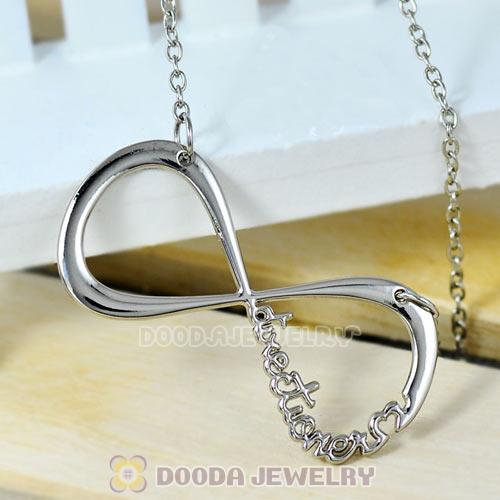 Brand New 1D One Direction Directioner Infinity Pendant Chain Necklace 