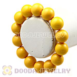 Cheap Bubble Bracelets Wholesale With Yellow Bead 