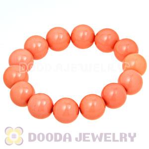 Fashion Orange Bead Bubble Bracelets Wholesale