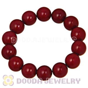Cheap Bubble Bracelets Wholesale With Claret Bead 
