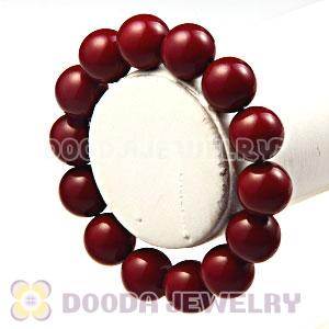 Cheap Bubble Bracelets Wholesale With Claret Bead 