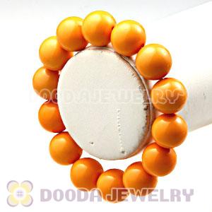 Cheap Bubble Bracelets Wholesale With Yolk Yellow Bead 