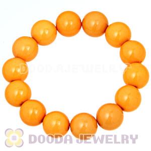 Cheap Bubble Bracelets Wholesale With Yolk Yellow Bead 