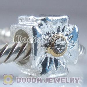 Wholesale European style silver plated beads and charms