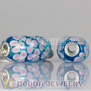 Murano Glass Olivary Shape Beads fit European Necklace and Bracelets