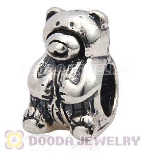S925 Sterling Silver Charm Jewelry Teddy Beads Beads