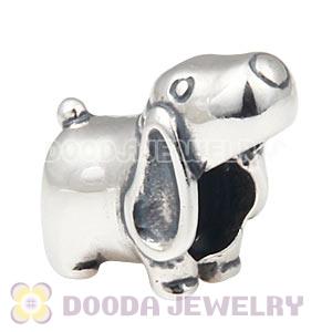 S925 Sterling Silver Puppy Dog Charm Beads Wholesale