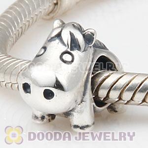 European S925 Sterling Silver Horse Charm Beads Wholesale
