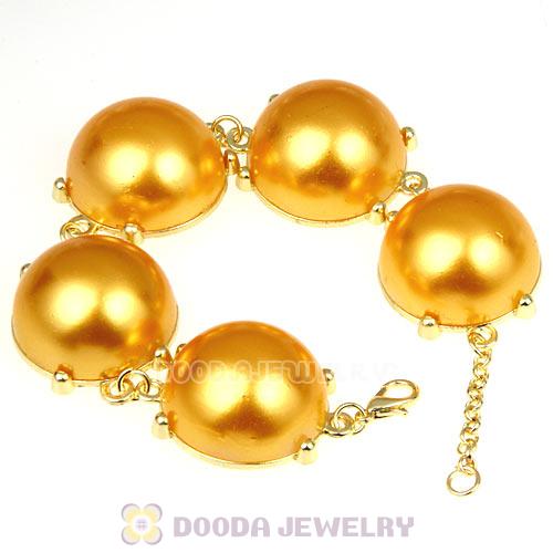 2013 Fashion Jewelry Golden Pearl Bubble Bracelet Wholesale