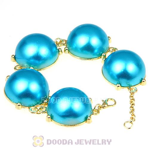 2013 Fashion Jewelry Special Blue Pearl Bubble Bracelet Wholesale