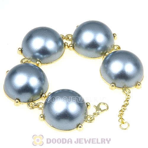 2013 Fashion Jewelry Grey Pearl Bubble Bracelet Wholesale