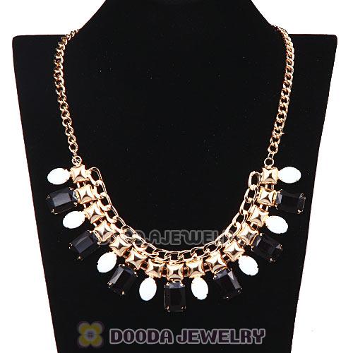 Chunky Chain Resin Choker Bib Costume Jewelry Necklace Wholesale