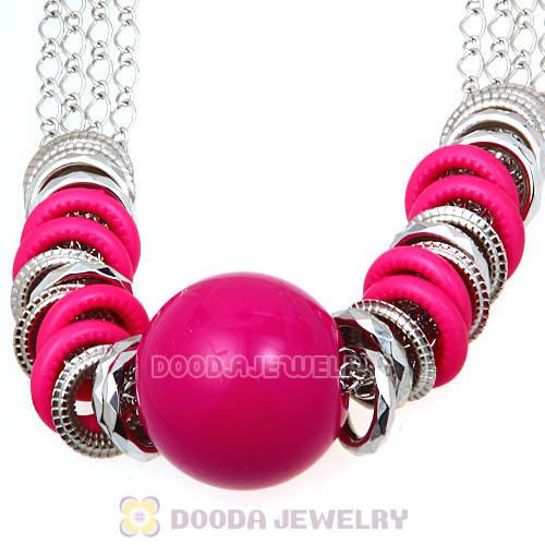 Ethnic Chunky Chains Big Ball Choker Collar Necklace Wholesale