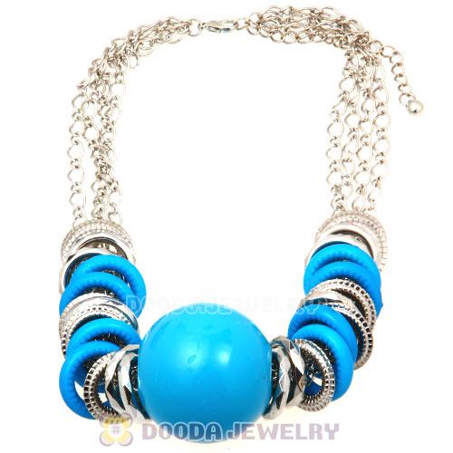 Ethnic Chunky Chains Big Ball Choker Collar Necklace Wholesale