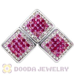 Handmade CCB Pave Crystal Beads For Bracelets Wholesale
