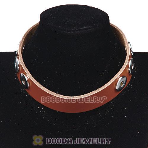 Noosa Amsterdam Leather Necklaces Nude Wholesale