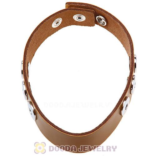 Noosa Amsterdam Leather Necklaces Nude Wholesale