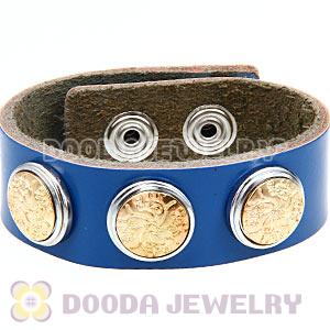 Cheap Gold Plated Alloy Metal Noosa Chunks Button Wholesale