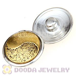Cheap Gold Plated Alloy Metal Noosa Chunks Button Wholesale