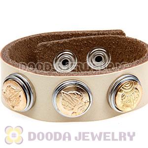 Cheap Gold Plated Alloy Metal Noosa Chunks Button Wholesale