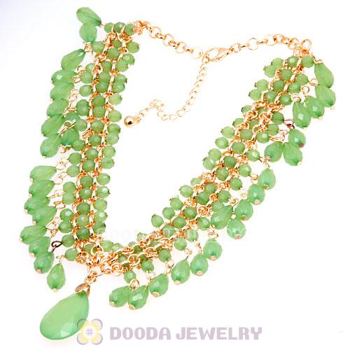 Chunky Costume Jewelry Resin Plastic Bubble Bib Necklace Wholesale