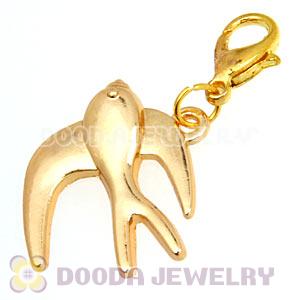 Gold Plated Alloy European Jewelry Charms Wholesale