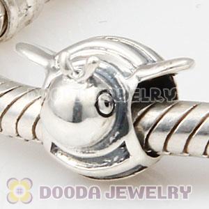 Solid Sterling Silver Charm Jewelry Bee Beads And Charms