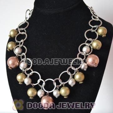 Beaded Bubble Bib Costume Jewelry Necklace Wholesale