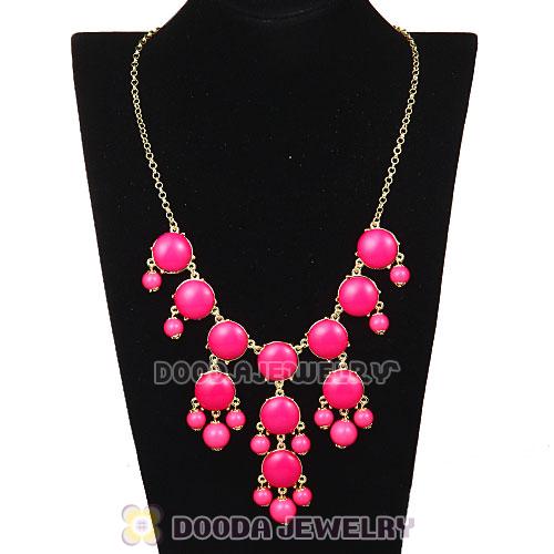 Fashion Costume Jewelry Roseo Mini Bubble Bib Necklaces Wholesale