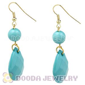 Fashion Hoop Turquoise Bubble Earrings Wholesale