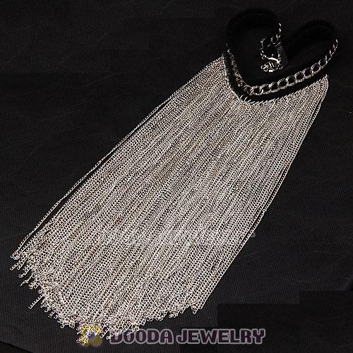Costume Jewelry Necklace Tassel Choker Collar Bib Necklace