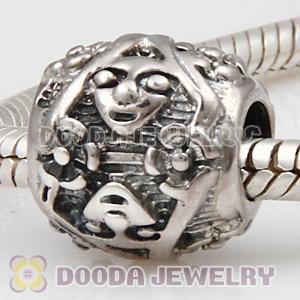 Solid Sterling Silver European Style Beads and Charms