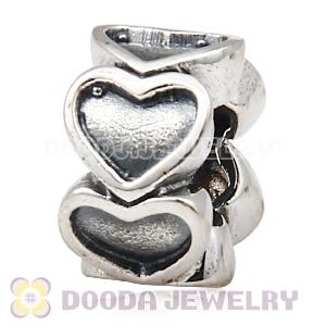 Solid Sterling Silver Charm Jewelry Love to Love Beads and Charms