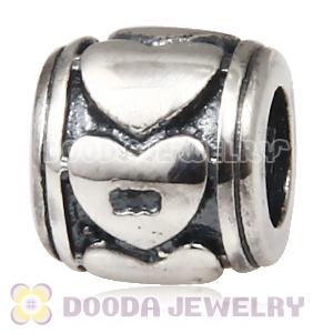 925 Sterling Silver European Style Love to Love Beads