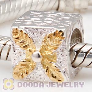 Gold Plated European Style 925 Silver Beads