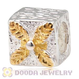 Gold Plated Charm Jewelry 925 Silver Beads