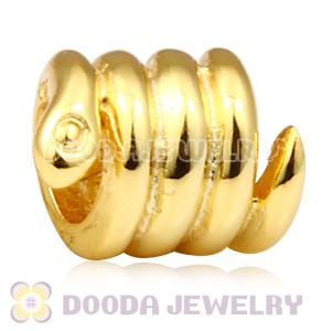 Gold Plated Charm Jewelry 925 Sterling Silver Beads
