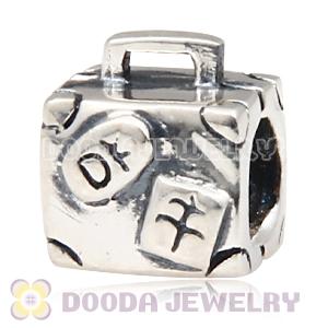 925 Sterling Silver Charm Jewelry Bead Handbag
