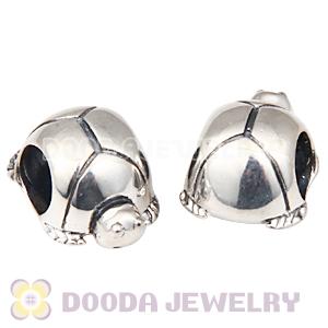 925 Sterling Silver European Style tortoise Beads