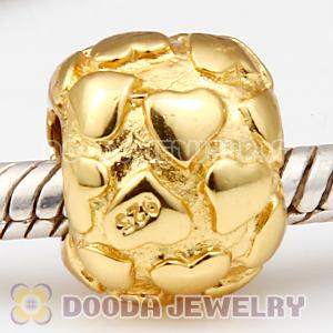 925 Sterling Silver European Love Beads