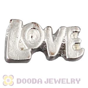 Alloy LOVE Floating Locket Charms Wholesale