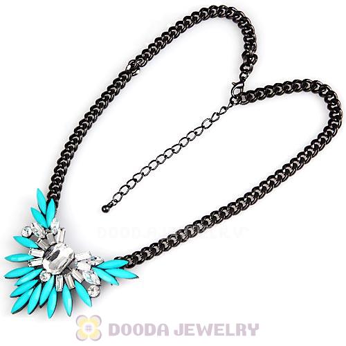 Fashion 2013 Design Lollies Blue Pendant Necklaces Wholesale